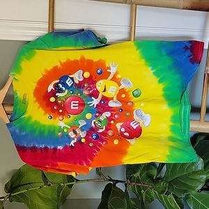 M & M's Character Tie-dye t-shirt